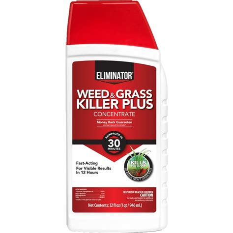 Eliminator Weed & Grass Killer Plus Concentrate Herbicide, 32 fl. oz ...