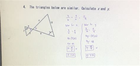 Geometry Find The Value Of X Triangle