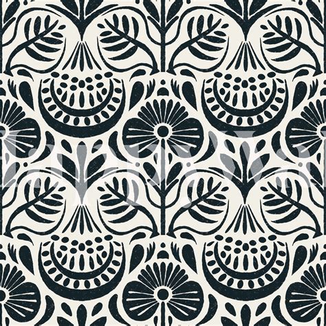 Floral Tile Wallpaper | Happywall.com