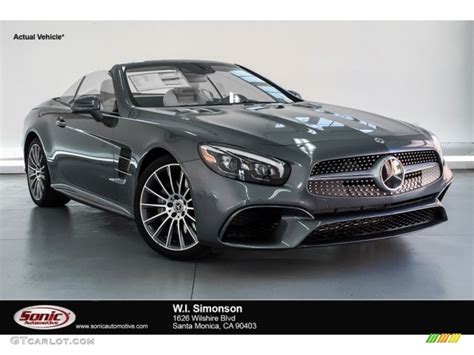 2019 Selenite Grey Metallic Mercedes Benz Sl 550 Roadster 130368677