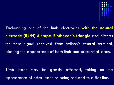 Ecg Limb Lead Reversal Ppt