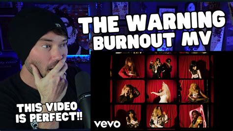 Metal Vocalist Reacts The Warning Burnout Official Video Youtube