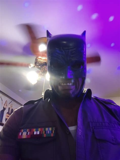 Adult Plastic Batman Cowl Cosplay Gem