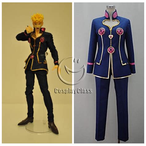 JoJo`s Bizarre Adventure Giorno Giovanna Cosplay Costume - CosplayClass