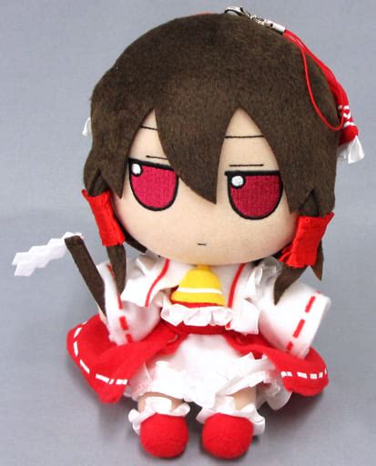 With Special Bonus Reimu Hakurei 霖堂 Version Fluffy Plush Toy Strap