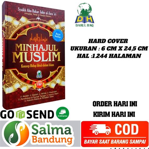 Jual Buku Minhajul Muslim Konsep Hidup Ideal Dalam Islam Original