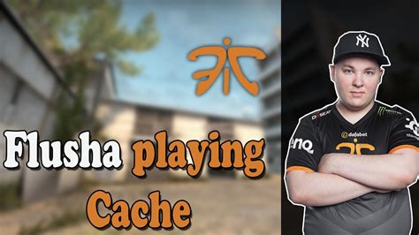 Fnatic Flusha Playing CS GO Faceit On Cache Twitch Stream YouTube