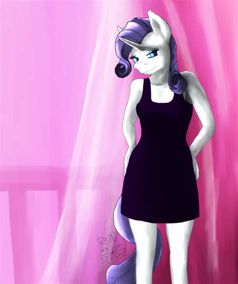 Anthro Artist Rain Hatchett Clothes Curtains Derpibooru