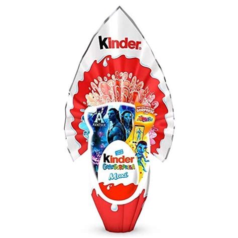 KINDER MAXI SUPRISE EASTER EGG AVATAR 220gr