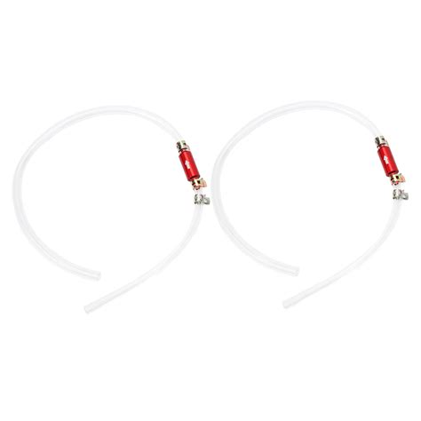 1pair Brake Bleeder Hose 6mm Durable Reliable Long Lasting One Way Check Valve Tube Bleeding