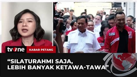 Prabowo Tandang Ke PSI Grace Natalie Beri Apresiasi Kabar Petang