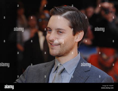 American Actor Tobey Maguire Attends The Premiere Of Spider Man 3 At