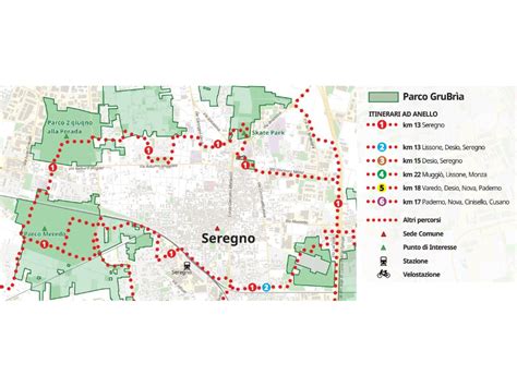 Parco Grugnotorto Villoresi E Brianza Centrale Grubr A I Percorsi