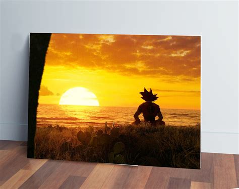 Cuadro Dbz Dragon Ball Goku 113 3040 Mdf Memoestampados Memo Estampados