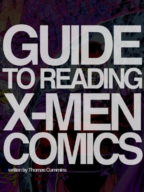 Guide To Reading X Men Comics Rmarvel