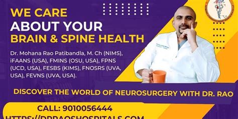 Explore The World Of Neurosurgery With Dr Rao The Best Neurosurgeon