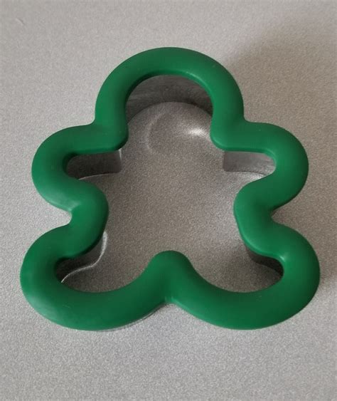 Wilton Gingerbread Man Comfort Grip Cookie Cutter Green Ebay