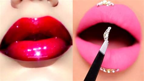 【メイク】話題の落ちないリップとは！気持ちいい ！海外のリップアートまとめ261💄 2021 Youtube