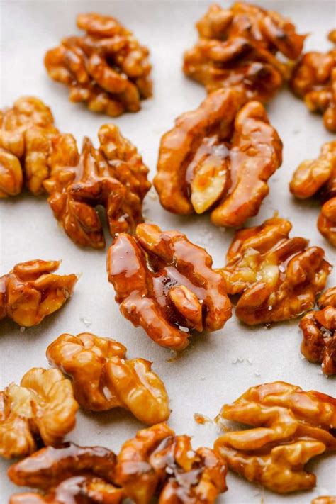 Maple Walnuts Super Quick Easy 3 Ingredients Texanerin Baking