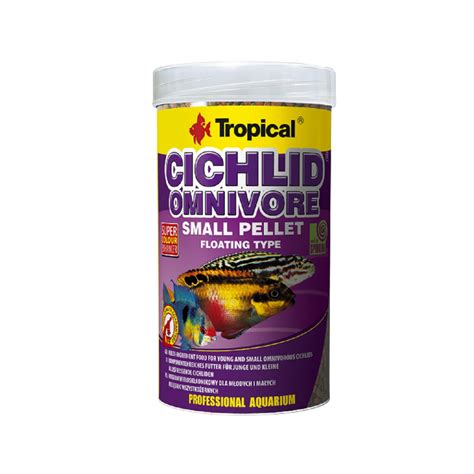 Ra O Tropical Cichlid Omnivore Small Pellet