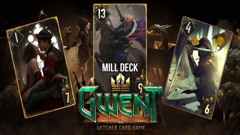 Balanced Mill Gwent The Witcher Card Game Nilfgaard Master