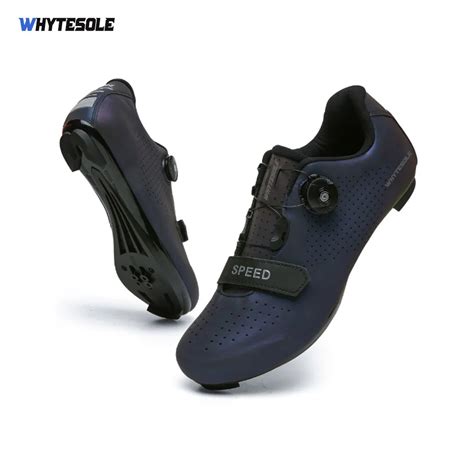 Whytesole bmx mtb homem tênis de ciclismo sapatos cleat auto bloqueio