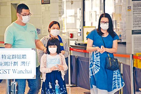 港灣道檢測中心 首日518人採樣 星島日報