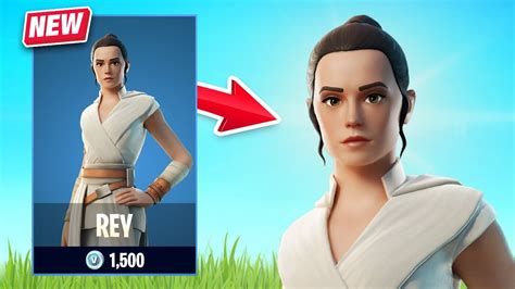 REY SKIN Gameplay! - Star Wars: The New Trilogy Set (Fortnite Battle ...