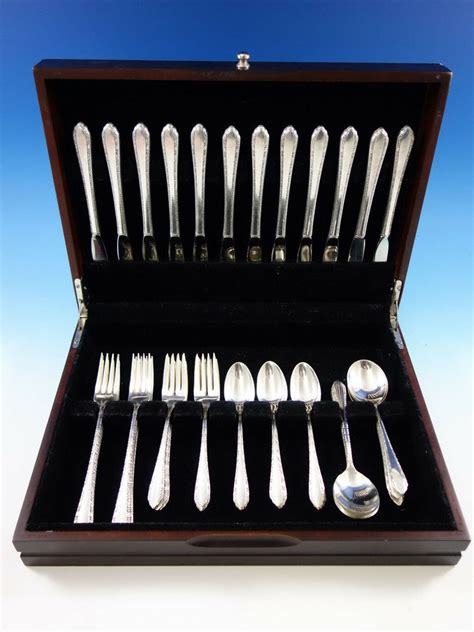 Wild Flower By Royal Crest Sterling Silver Flatware Set Etsy