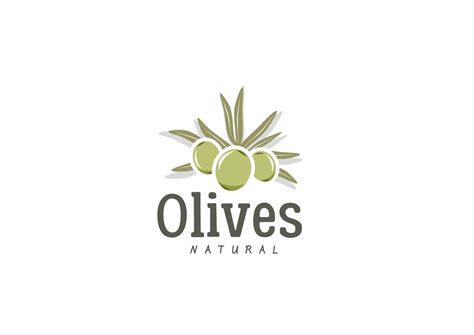 Olives Logo Template Creative Market