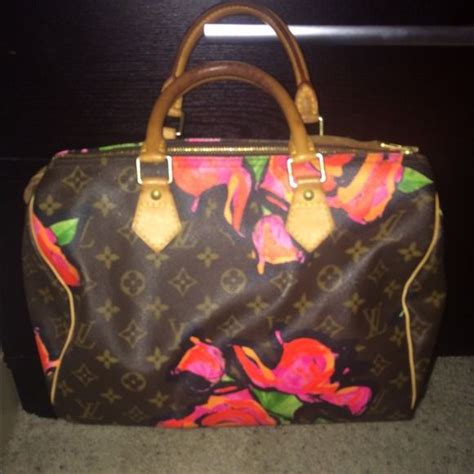 Louis Vuitton Limited Edition Stephen Sprouse Rose Louis Vuitton