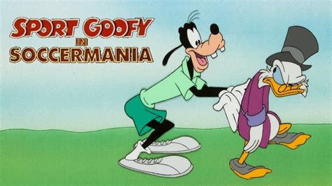 Sport Goofy In Soccermania 1987 Disney Cartoon Short Film Review