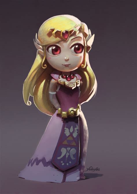 Princess Zelda The Legend Of Zelda And More Drawn By Cassio