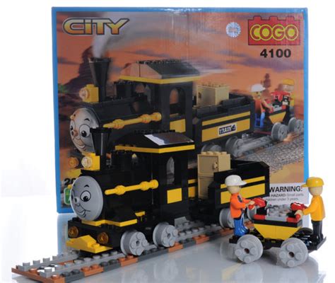 Mini Train Building Block Set