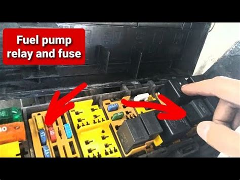 Ford Ranger Fuel Pump Relay Location