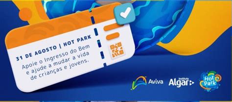 Hot Park e Instituto Algar farão segunda edição do Ingresso do Bem ação que promove educação