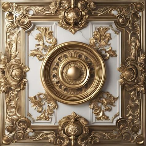 premium ai image wooden marble ceiling luxury