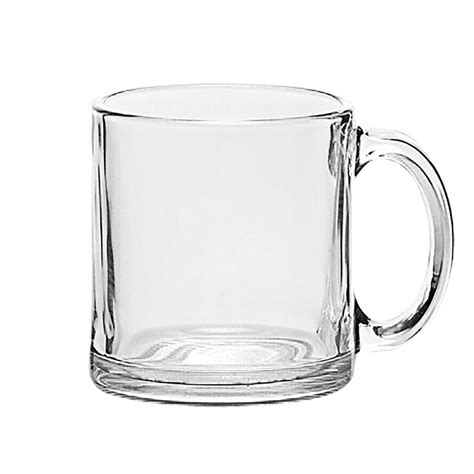 13 Oz Libbey® Clear Glass Coffee Mug Full Color Totally Promotional