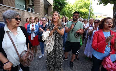 Concentración De Protesta Por La Lentitud De La Justicia En El Caso De