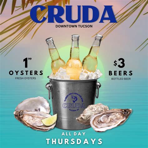 Cruda Mariscos And Oysters Downtown Tucson