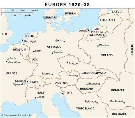 map of europe in the 1930s 3
