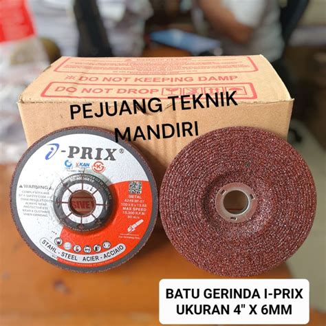 Jual BATU GERINDA POLES I PRIX 4 INCH BATU GURINDA POLES IPRIX 4 X