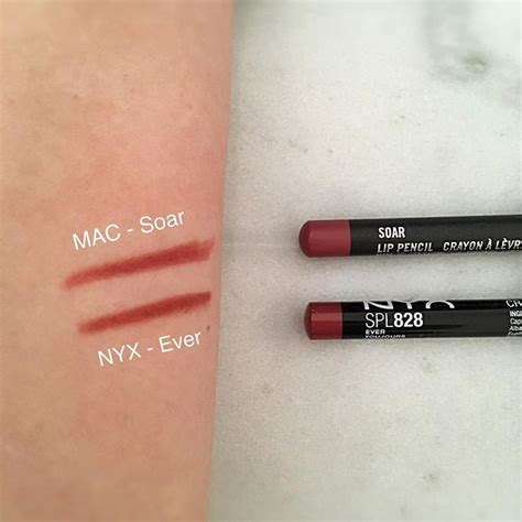 Mac Soar Lip Pencil Dupes All In The Blush