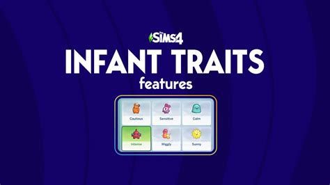 The Sims 4 Infant Traits! Give Your Infants Personality!