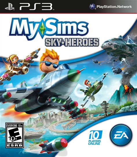 Mysims Skyheroes Images Launchbox Games Database