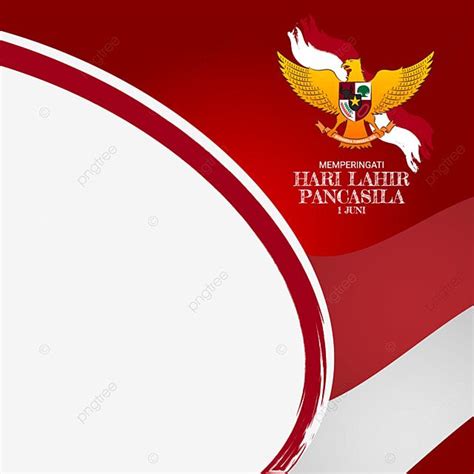 Garuda Pancasila Vector PNG Images Social Media Frame Hari Lahir