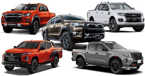 Toyota Hilux Vs Isuzu D Max Vs Mitsubishi Triton Vs Ford Ranger Vs