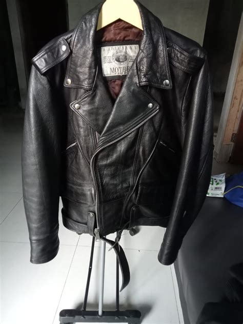 Harajuku Mother Ramones Leather Jacket Jaket Kulit Ramones Original