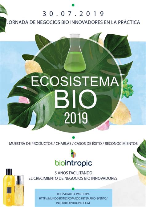 BIOINTROPIC On Twitter 30 De Julio EcosistemaBIO 2019 Una Jornada