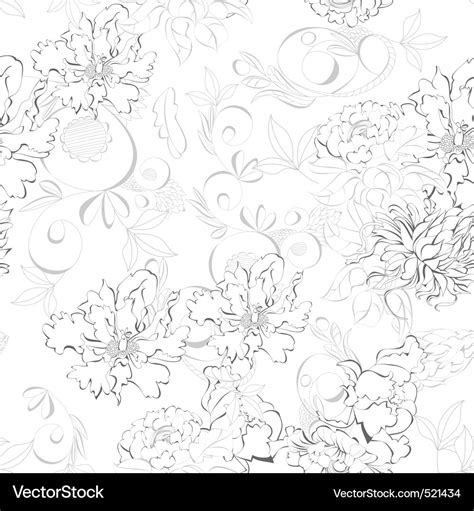 Floral Seamless Background Royalty Free Vector Image